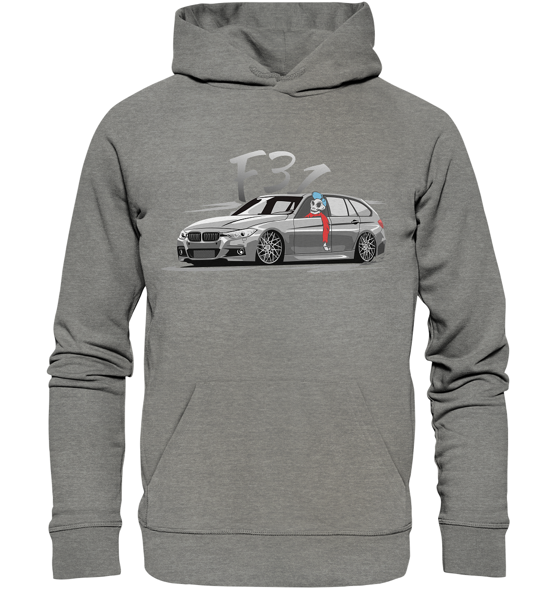 CODHD_BGKF31SKULL - Organic Hoodie