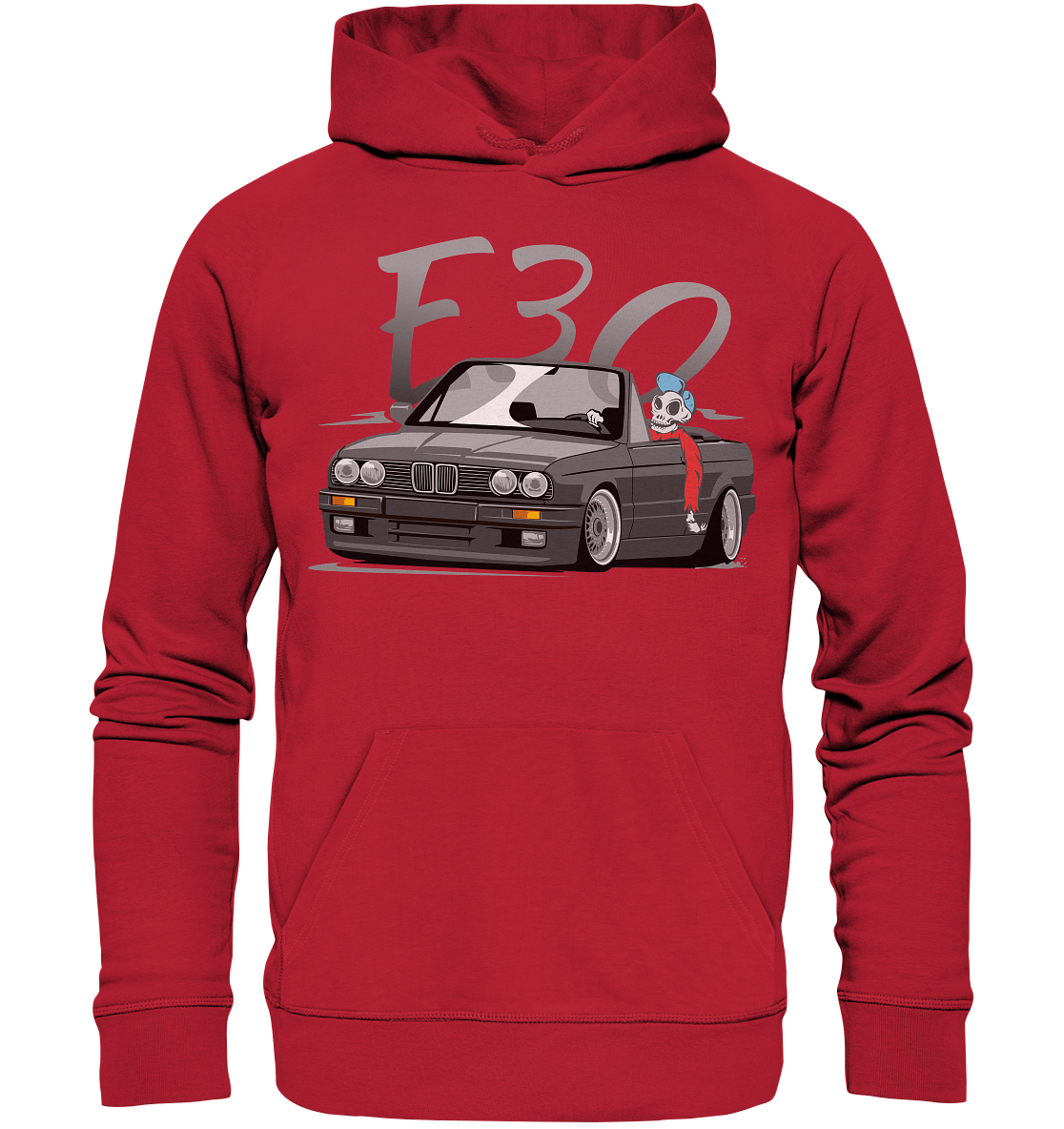 BGKE30CSKULLHD - Organic Hoodie