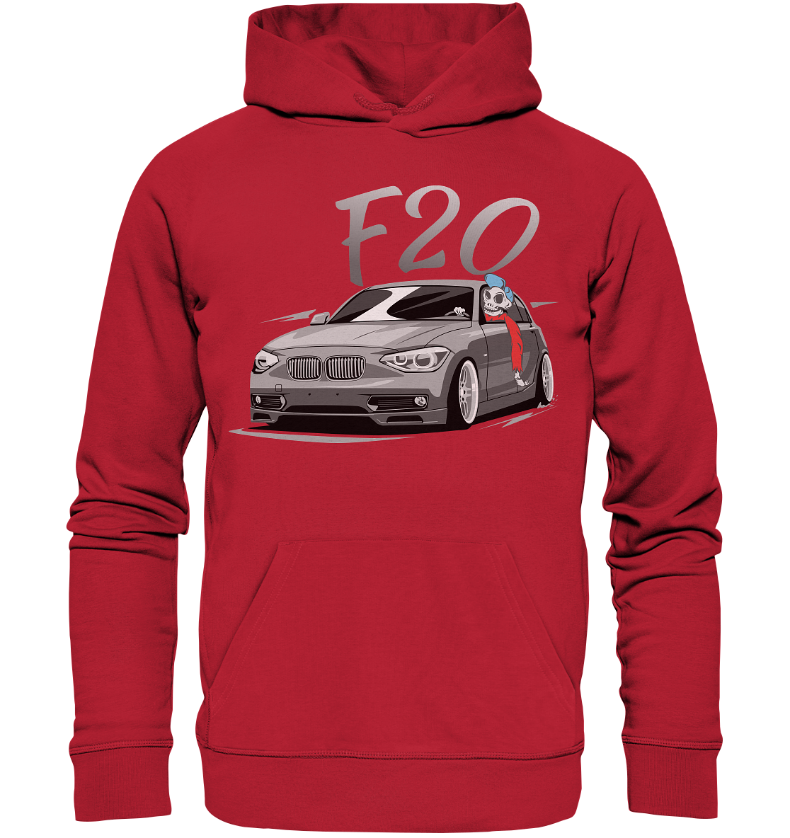 BGKF20SKULLHD - Organic Hoodie