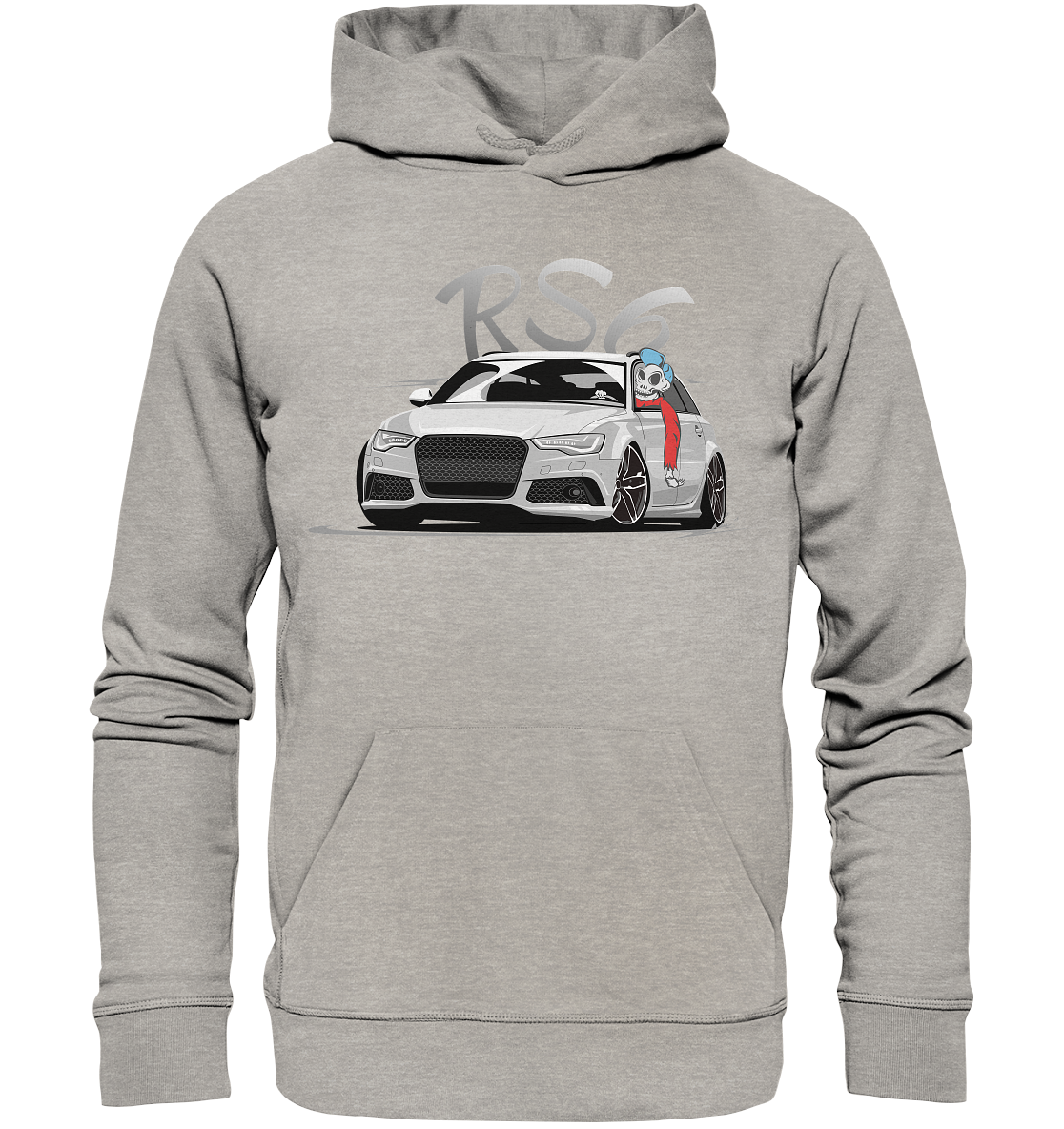 AGKRS64GSKULLHD - Organic Hoodie