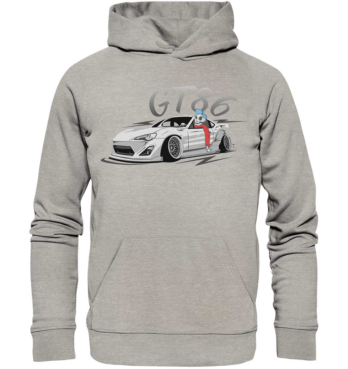 TGKGT86SKULLHD - Organic Hoodie