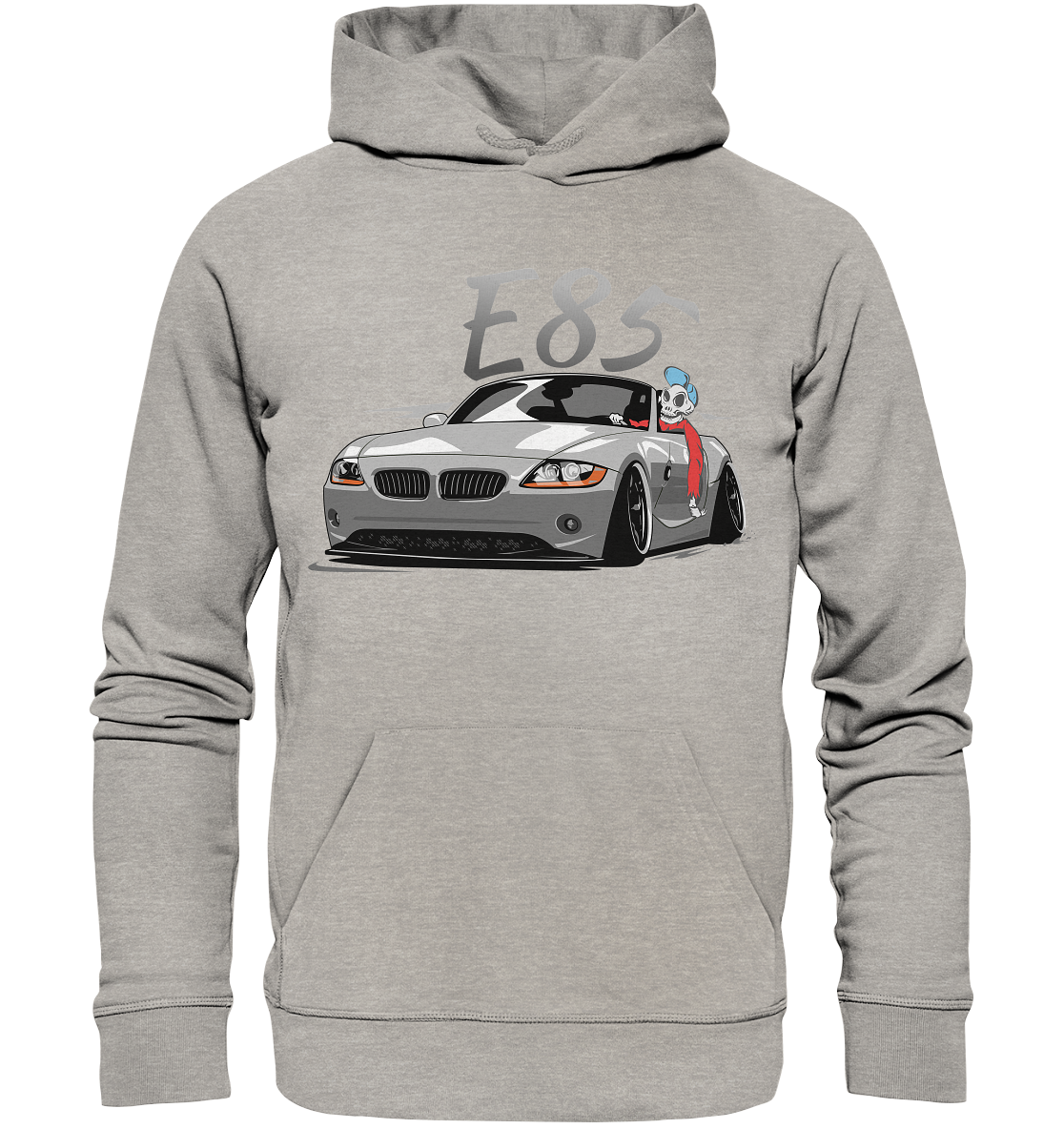 BGKE85SKULLHD - Organic Hoodie