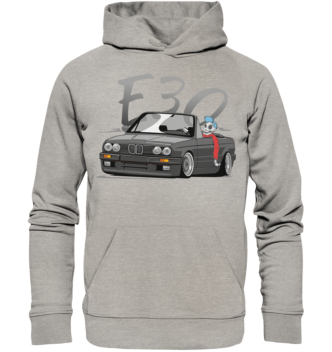 BGKE30CSKULLHD - Organic Hoodie