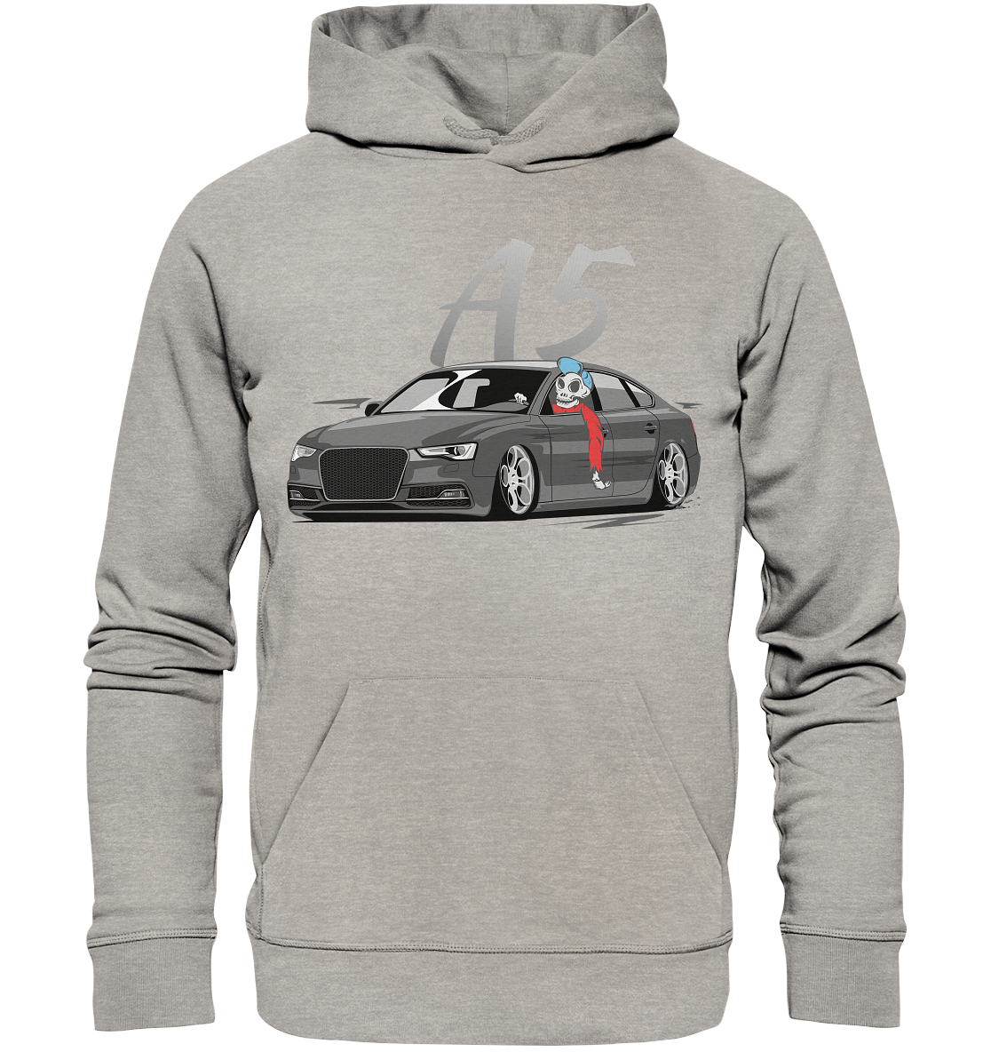 AGKA5SBSKULLHD - Organic Hoodie