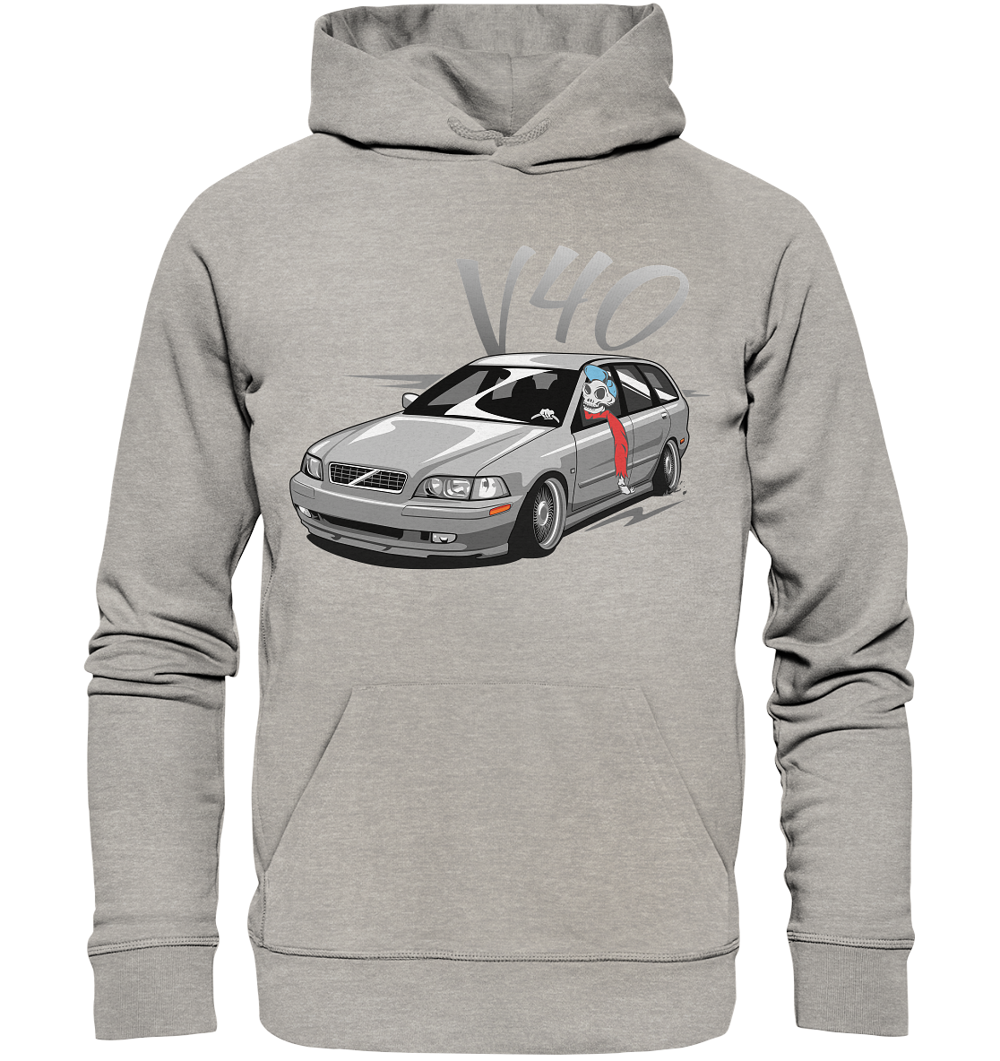VGKV40SKULLHD - Organic Hoodie