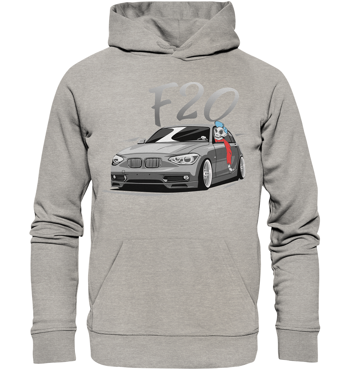 BGKF20SKULLHD - Organic Hoodie