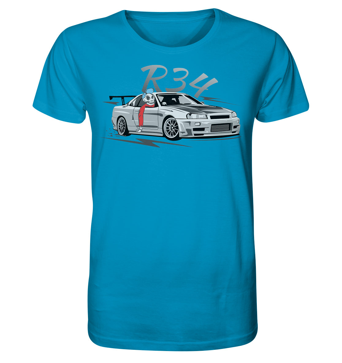 NGKGTRR34SKULL Organic Shirt