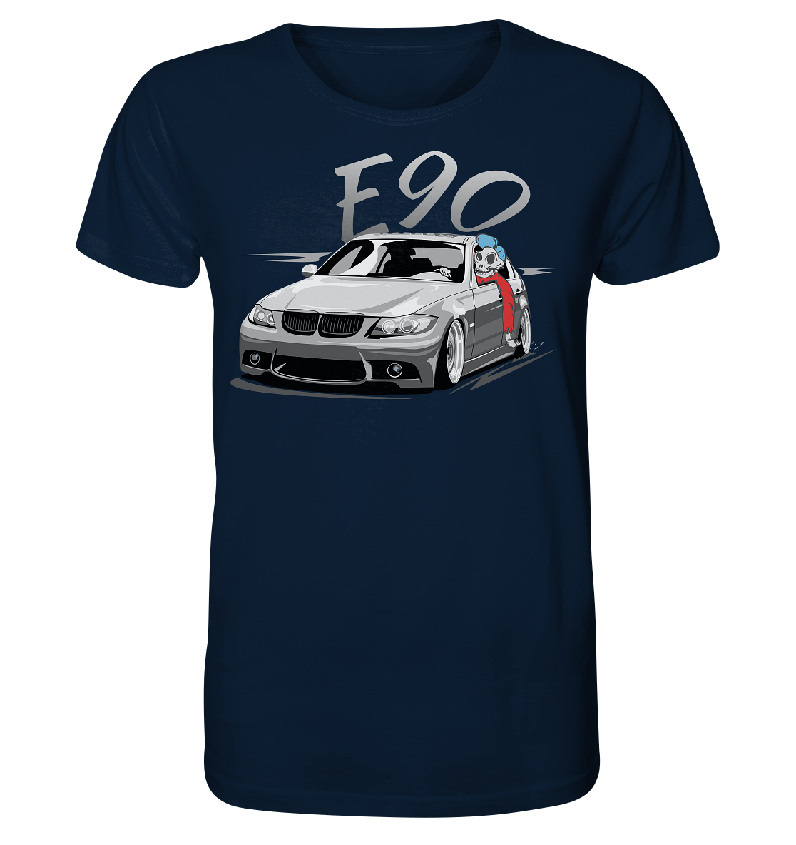 BGKE90SKULL Organic Shirt