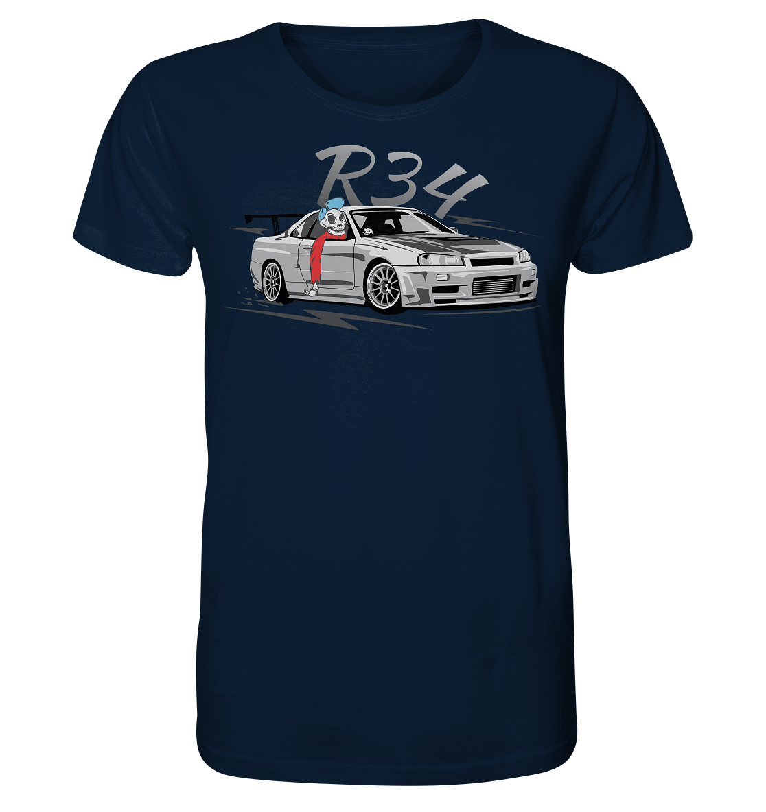 NGKGTRR34SKULL Organic Shirt