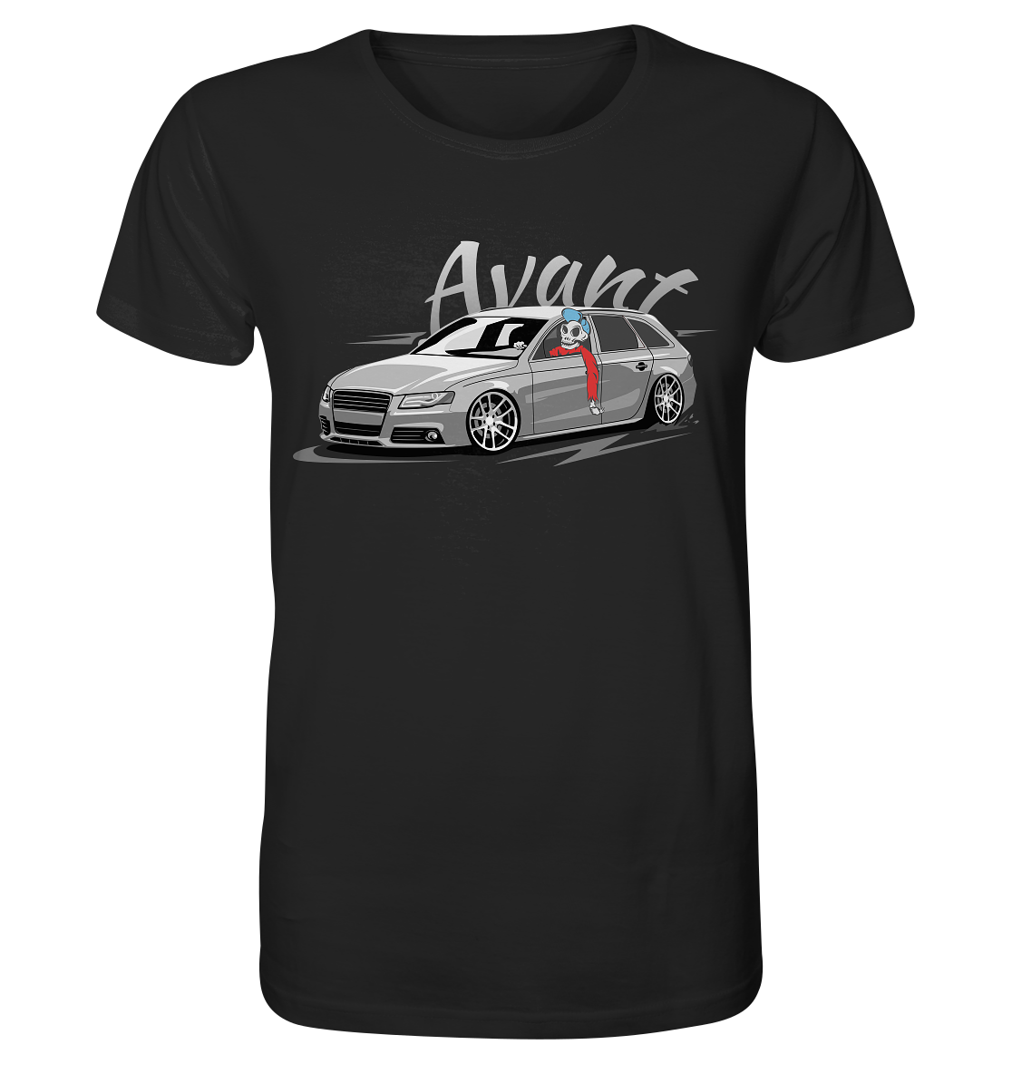 COD_AGKA4B8ASKULL - Organic Shirt