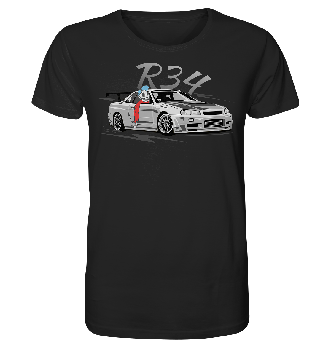 NGKGTRR34SKULL Organic Shirt