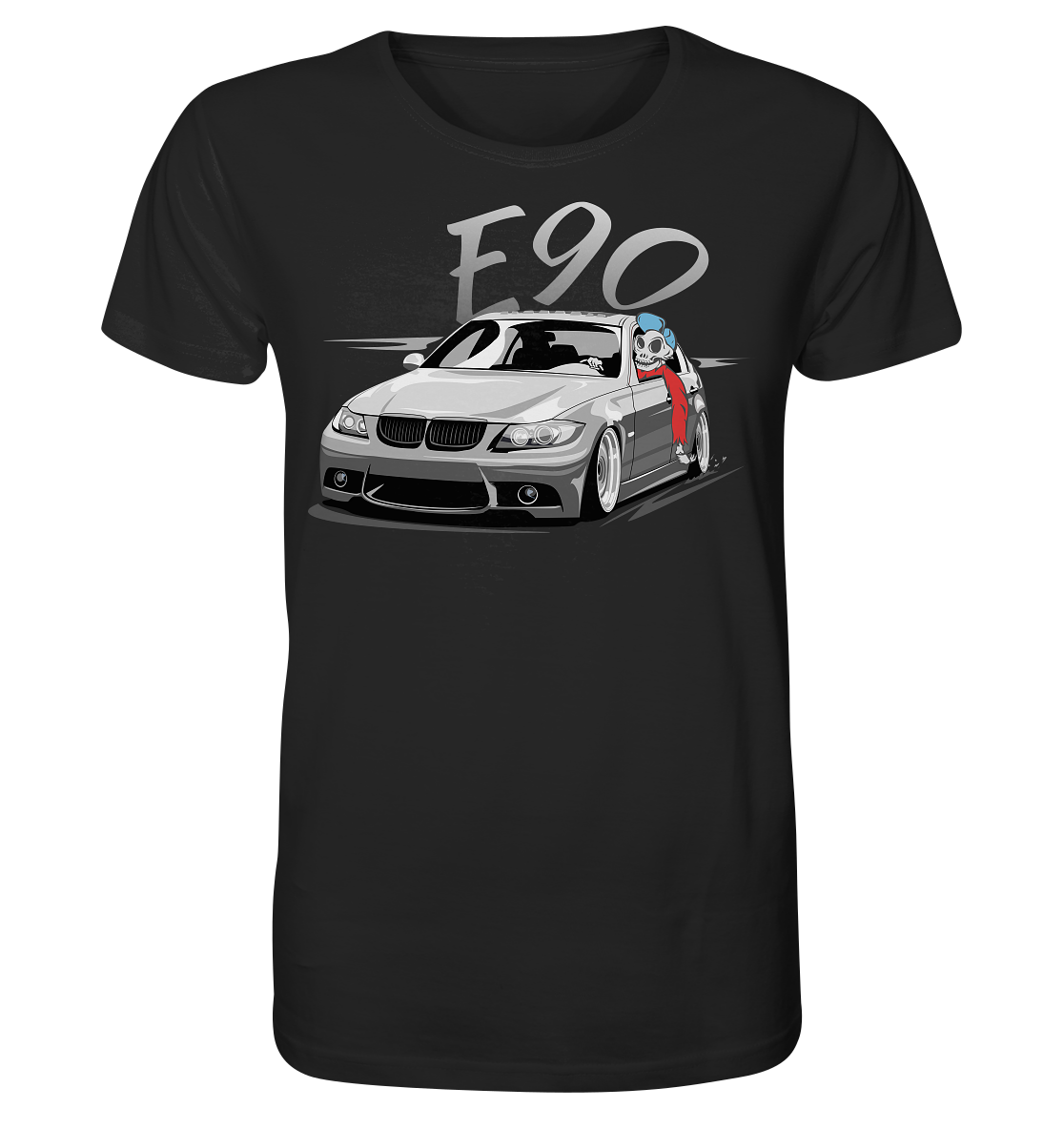 BGKE90SKULL Organic Shirt