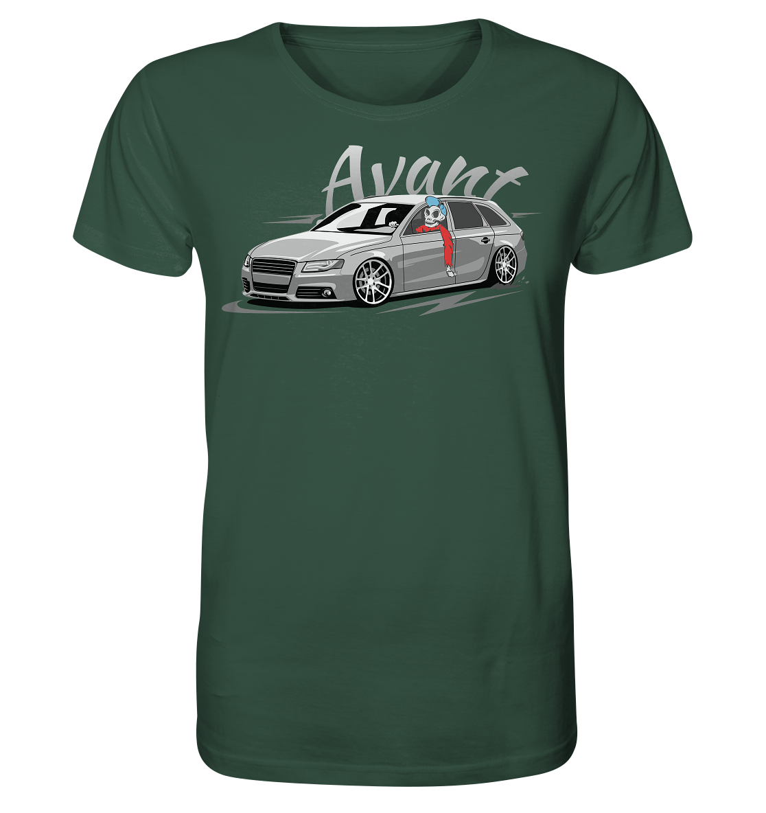 AGKA4B8ASKULL Organic Shirt