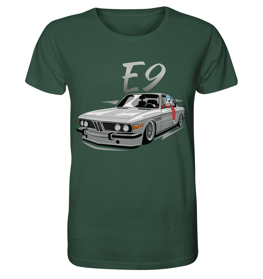 BGKE9SKULL Organic Shirt