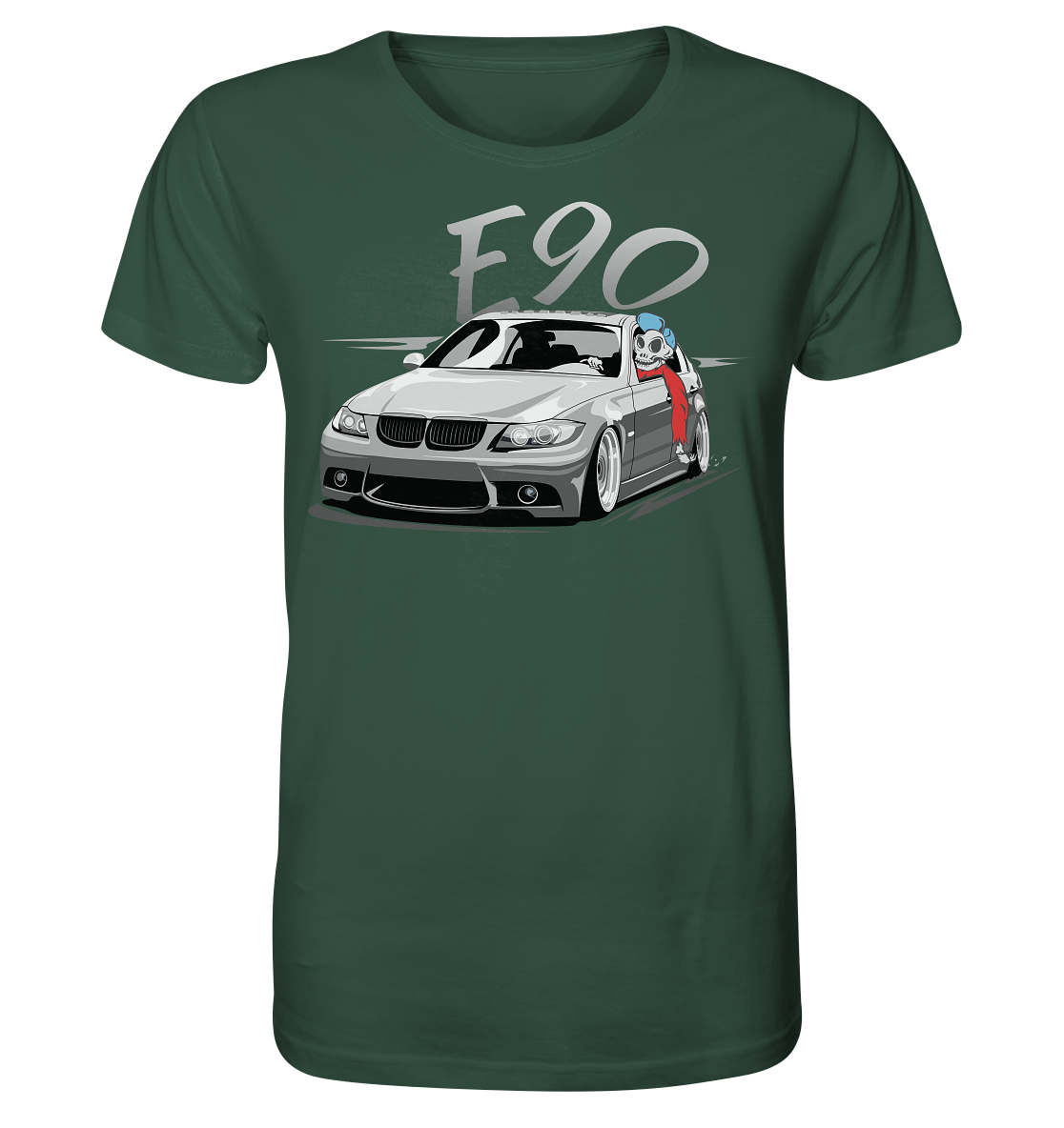 BGKE90SKULL Organic Shirt