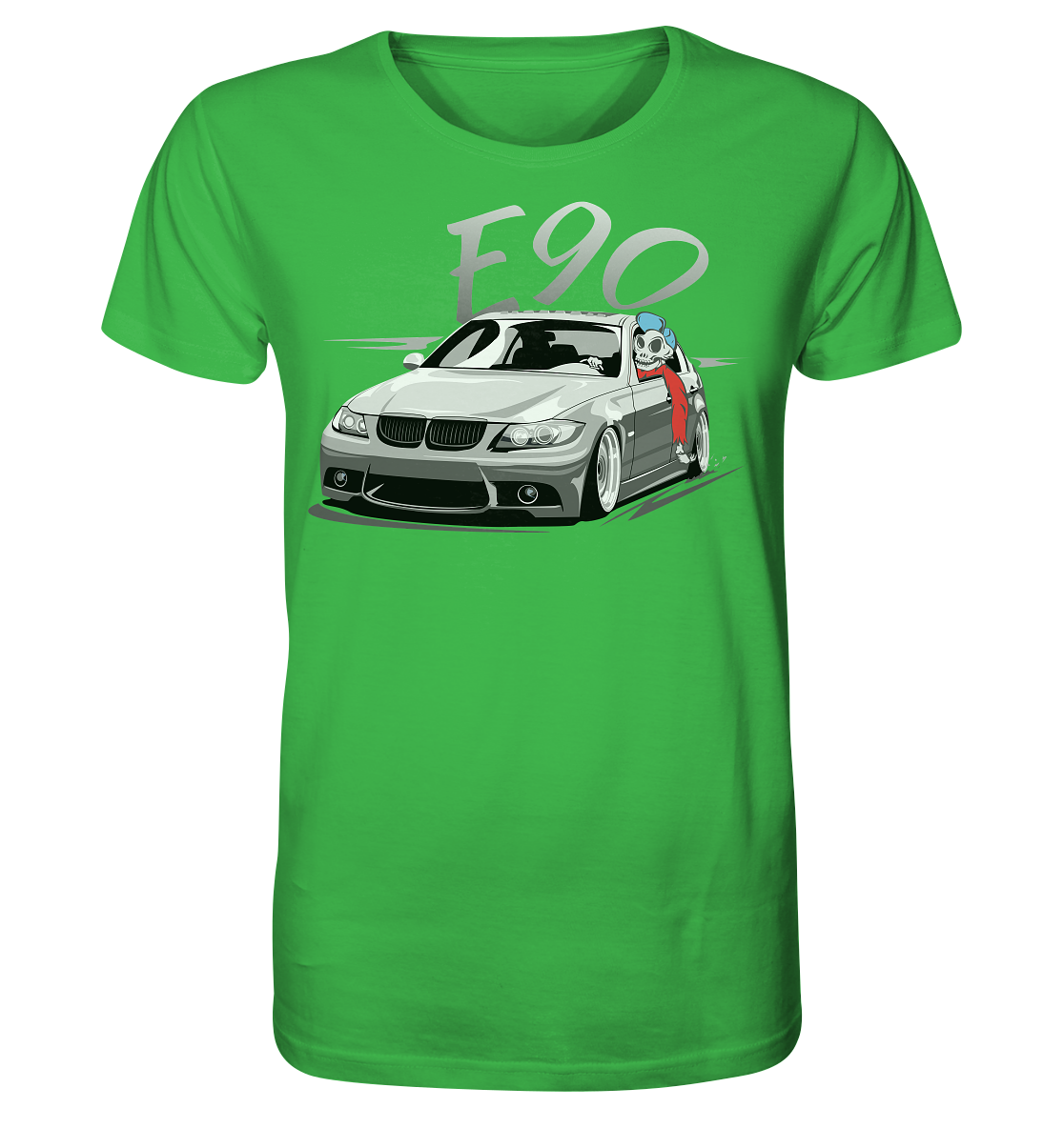 BGKE90SKULL Organic Shirt