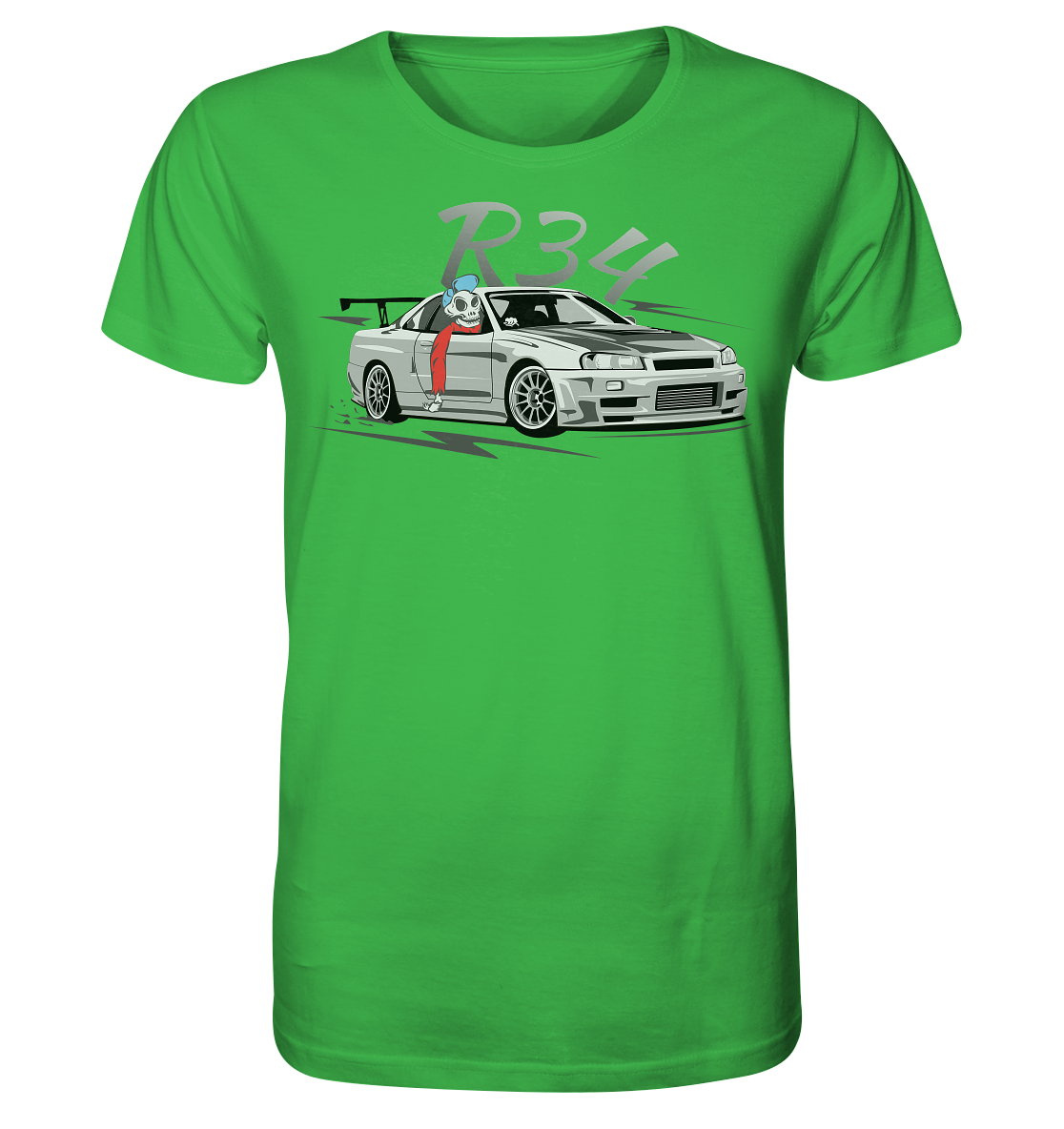 NGKGTRR34SKULL Organic Shirt