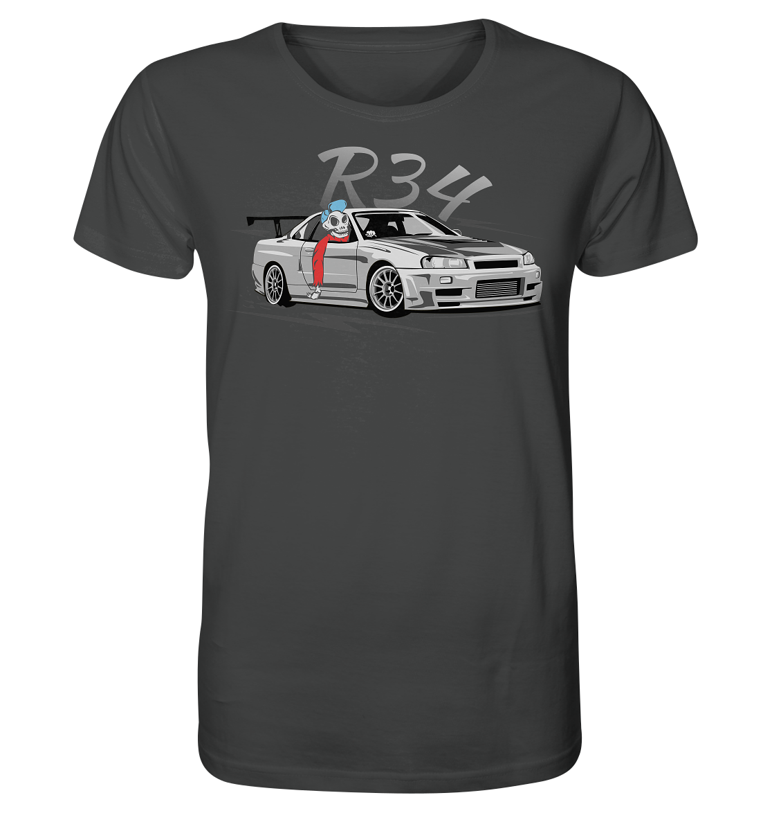 NGKGTRR34SKULL Organic Shirt