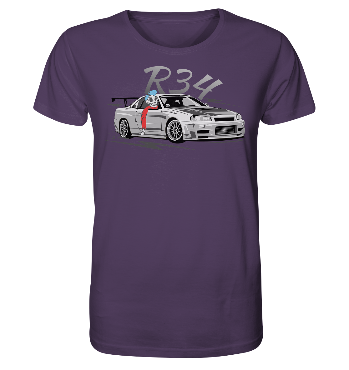 NGKGTRR34SKULL Organic Shirt