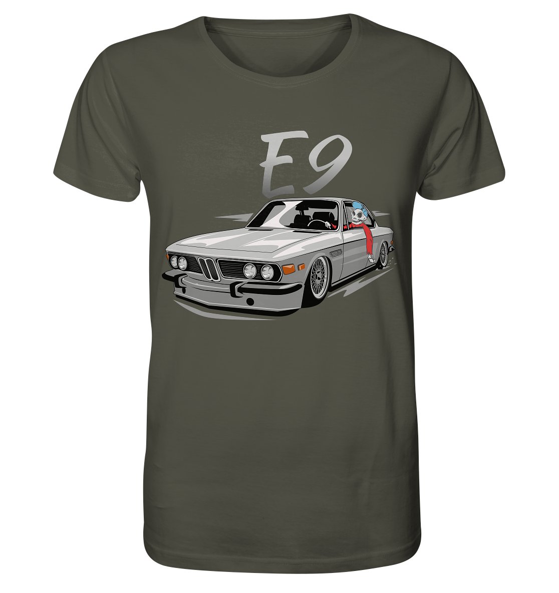 BGKE9SKULL Organic Shirt