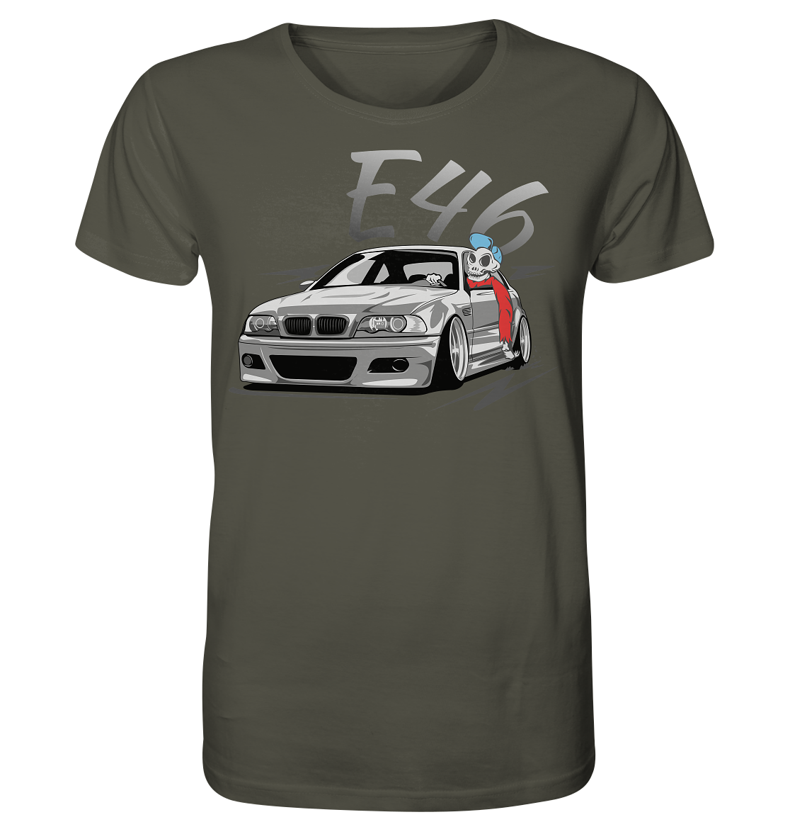 BGKE46SKULL Organic Shirt