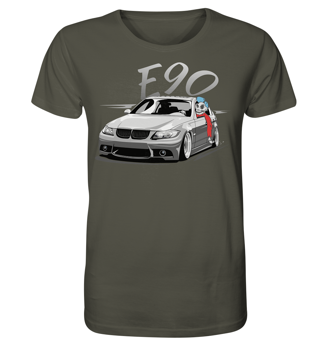 BGKE90SKULL Organic Shirt