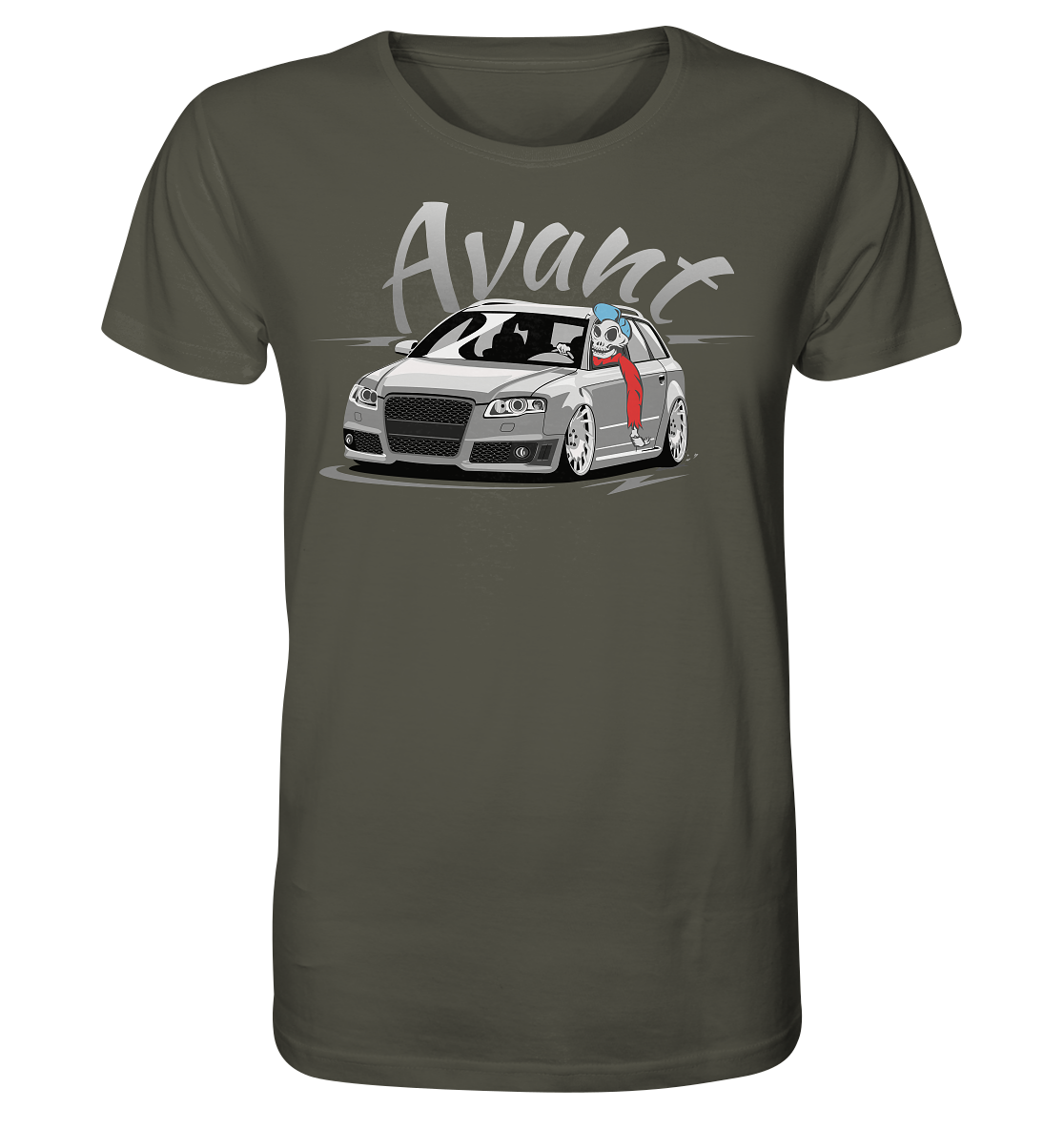 AGKA4B7ASKULL Organic Shirt