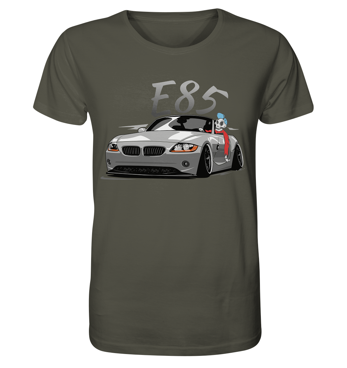 BGKE85SKULL Organic Shirt