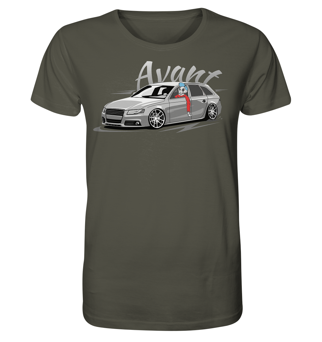 AGKA4B8ASKULL Organic Shirt