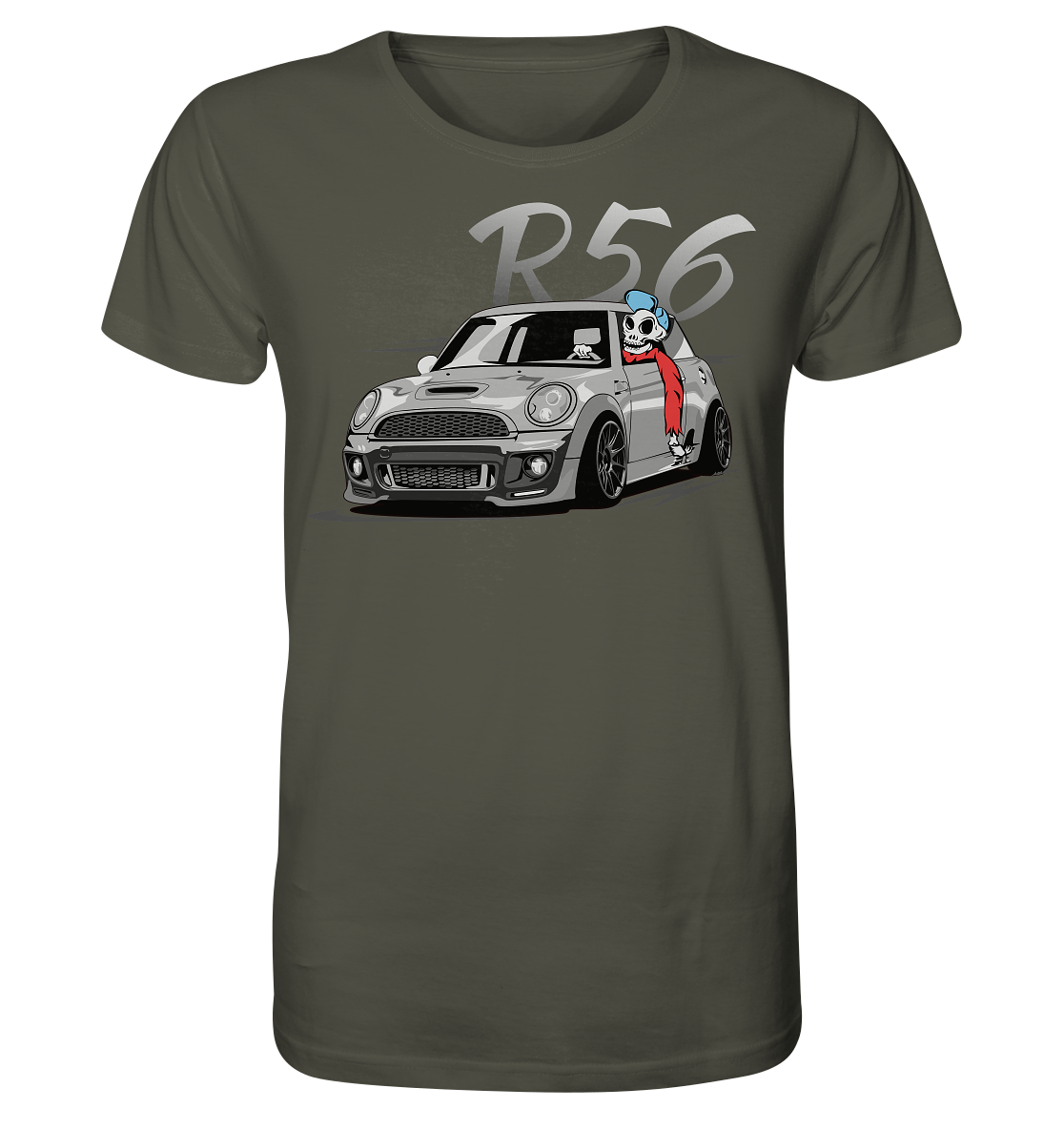 MGKCR56SKULL Organic Shirt