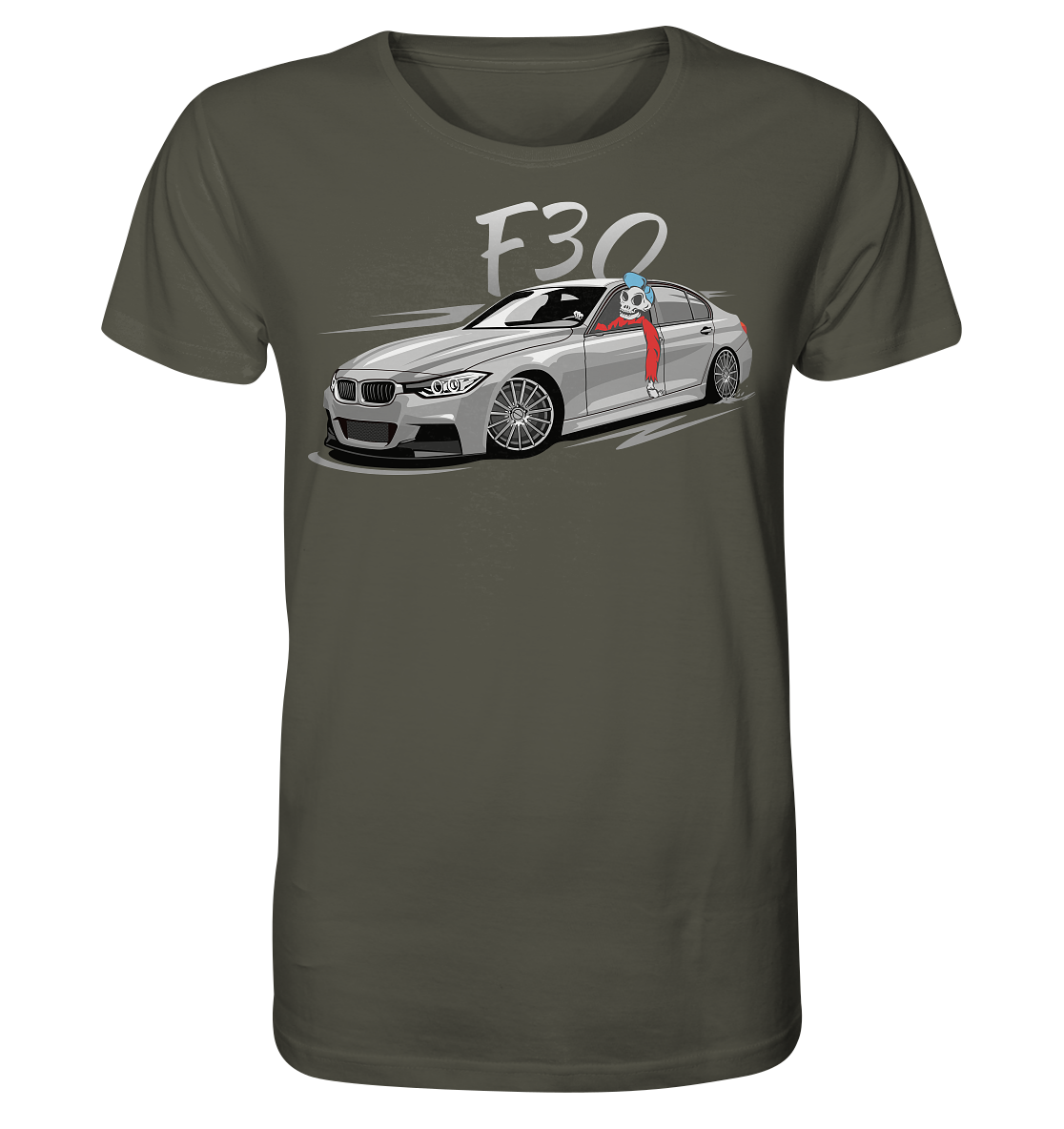 BGKF30SKULL Organic Shirt