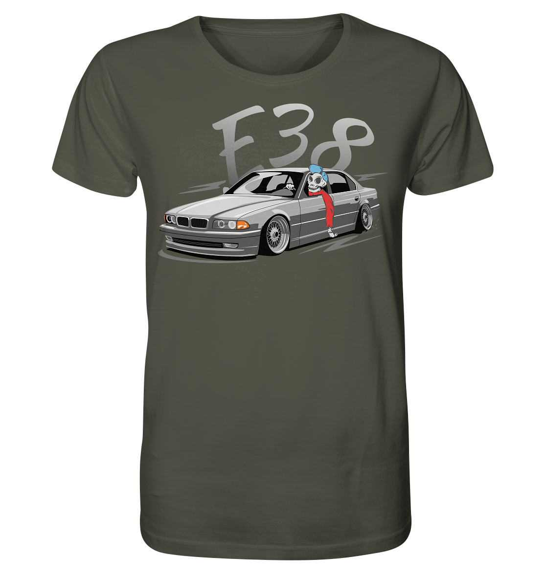 BGKE38SKULL Organic Shirt