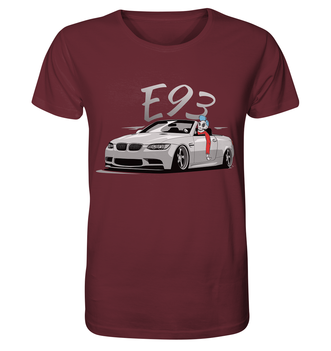 BGKE93SKULL Organic Shirt