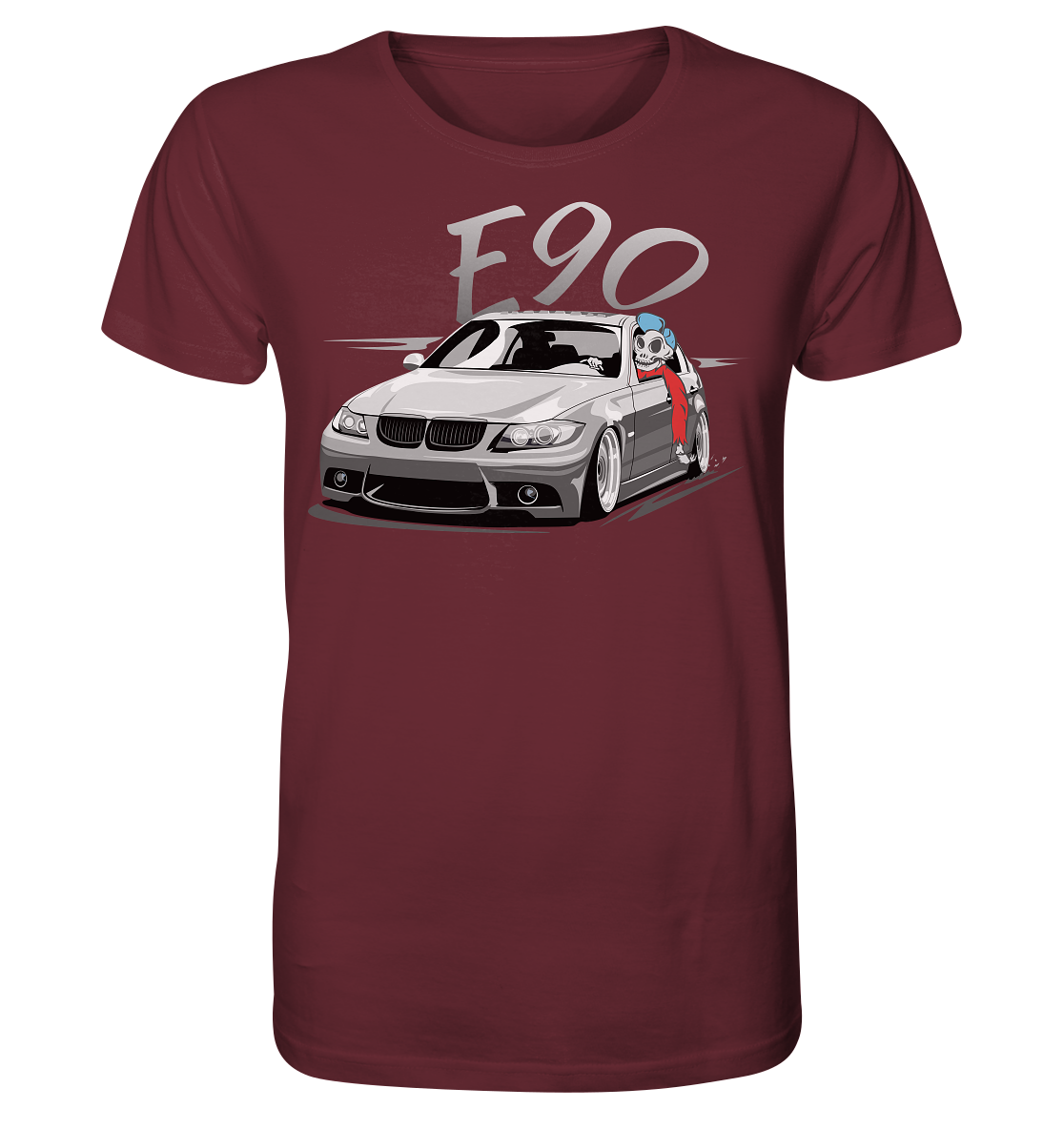 BGKE90SKULL Organic Shirt