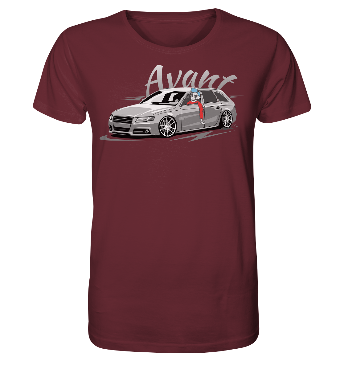 AGKA4B8ASKULL Organic Shirt