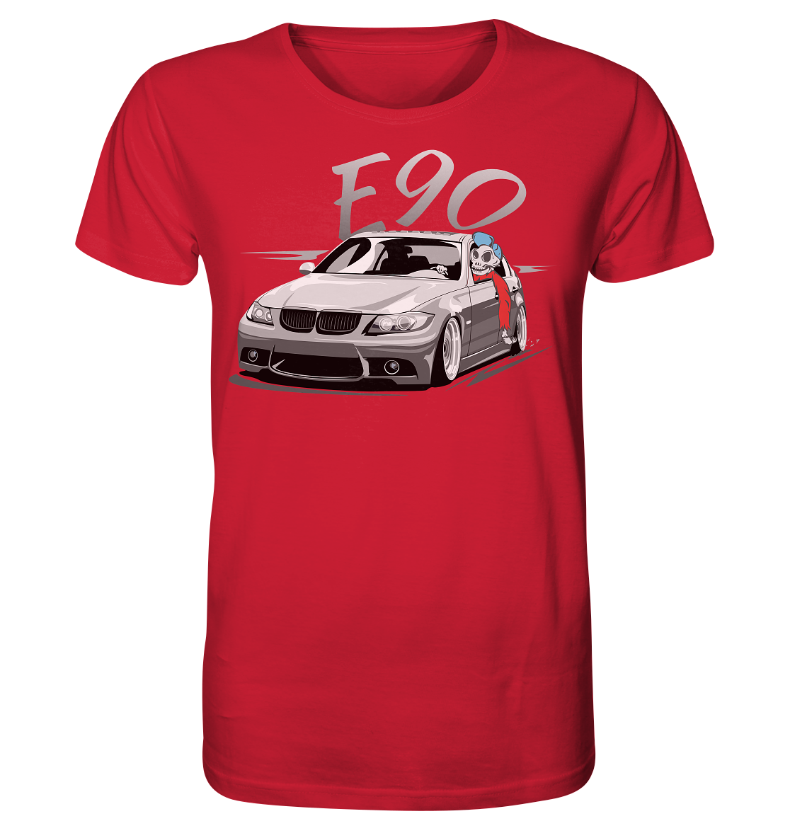 BGKE90SKULL Organic Shirt