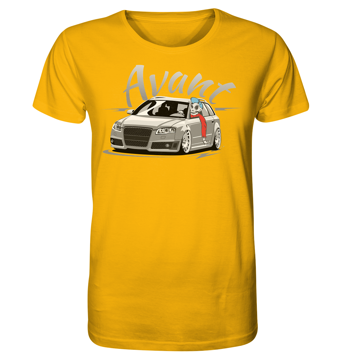 AGKA4B7ASKULL Organic Shirt