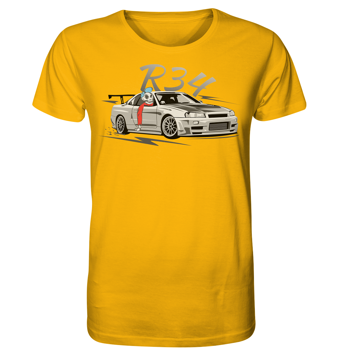 NGKGTRR34SKULL Organic Shirt