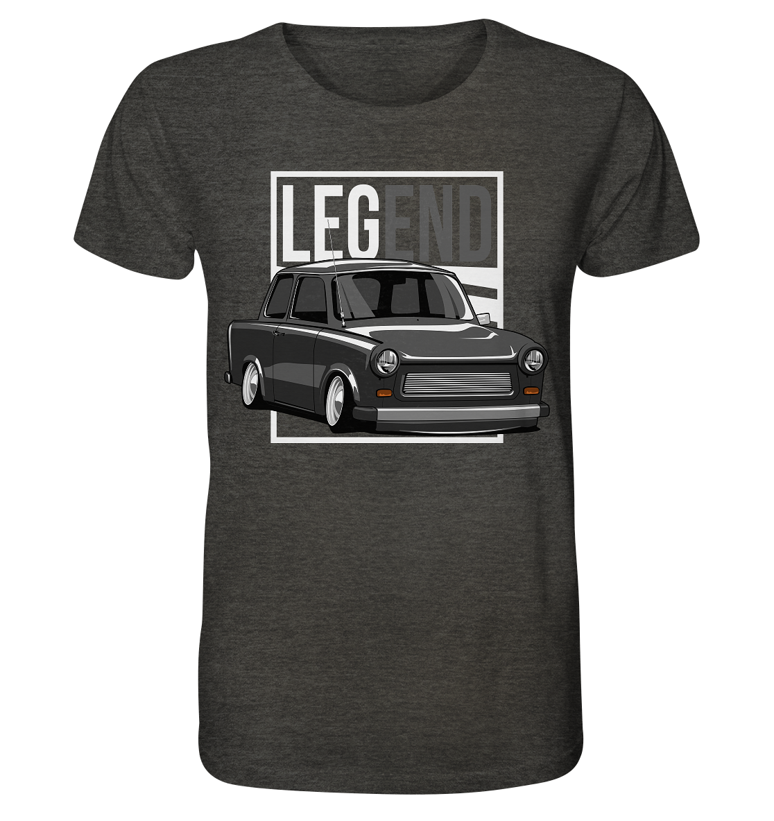 COD_TGK601LEGEND - Organic Shirt (meliert)