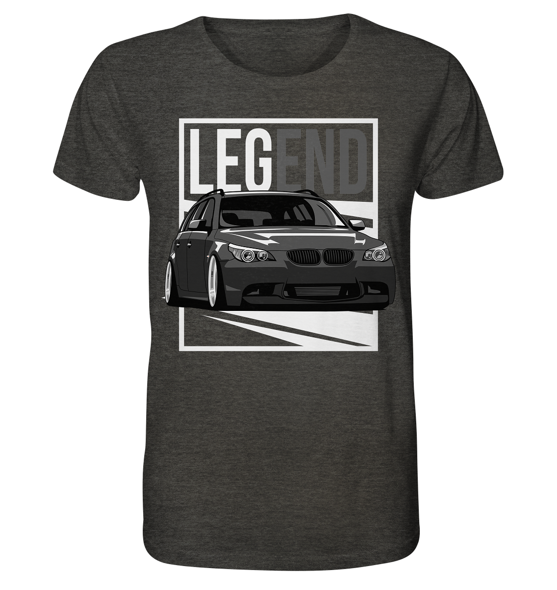 COD_BGKE61LEGEND - Organic Shirt (meliert)