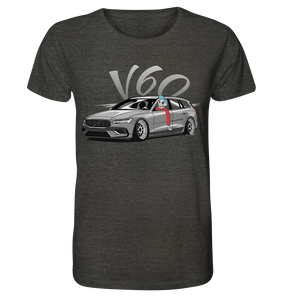 COD_VGKV60SKULL - Organic Shirt (meliert)