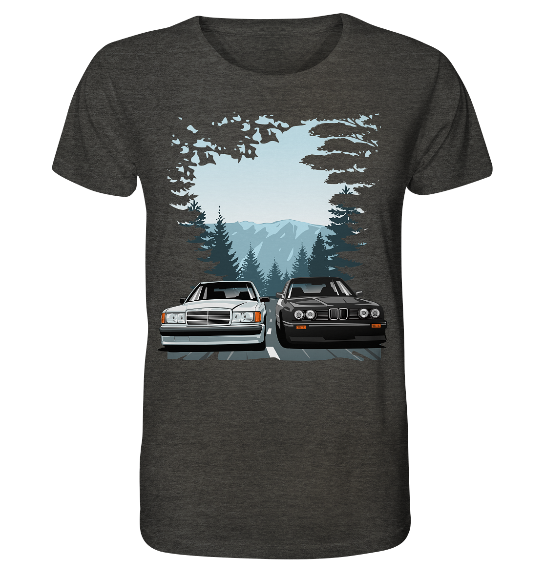 COD_HillClimbW201E30 - Organic Shirt (meliert)