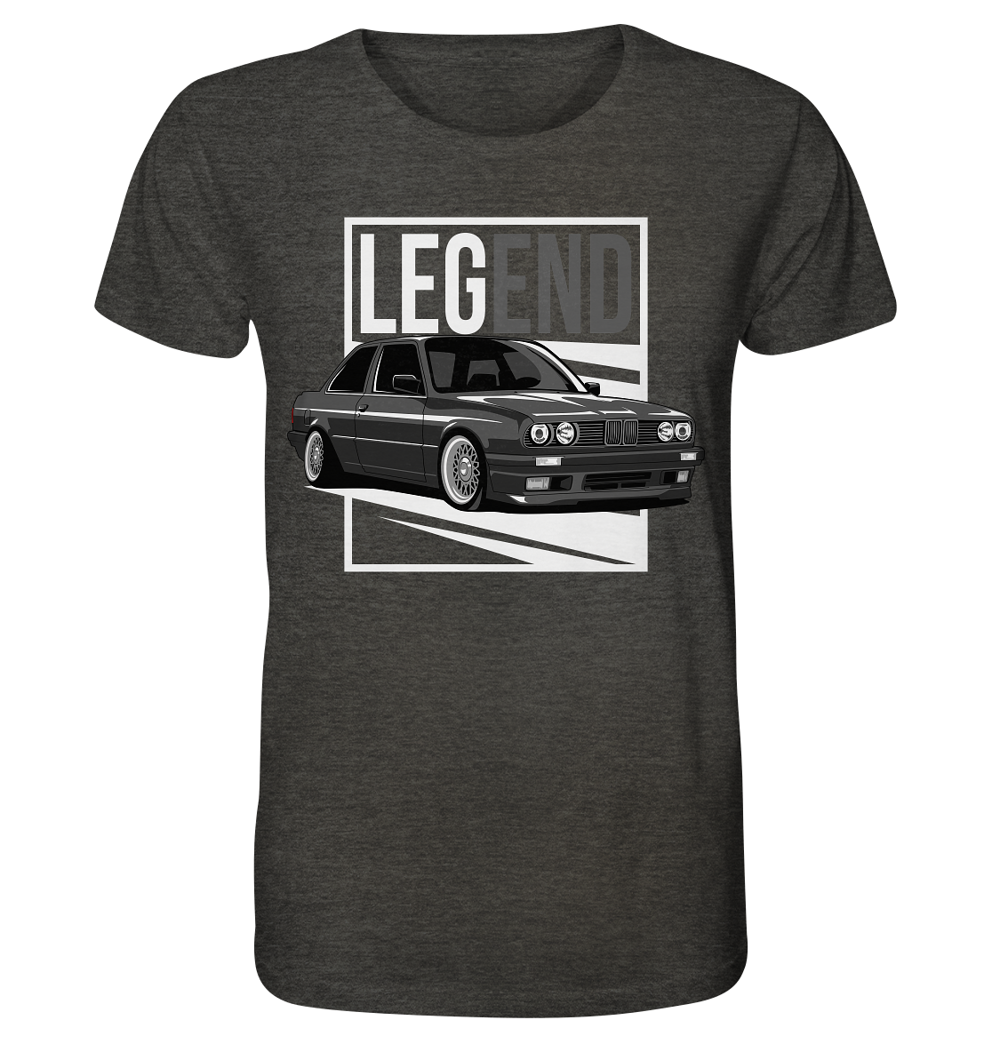 COD_BGKE30LEGEND - Organic Shirt (meliert)