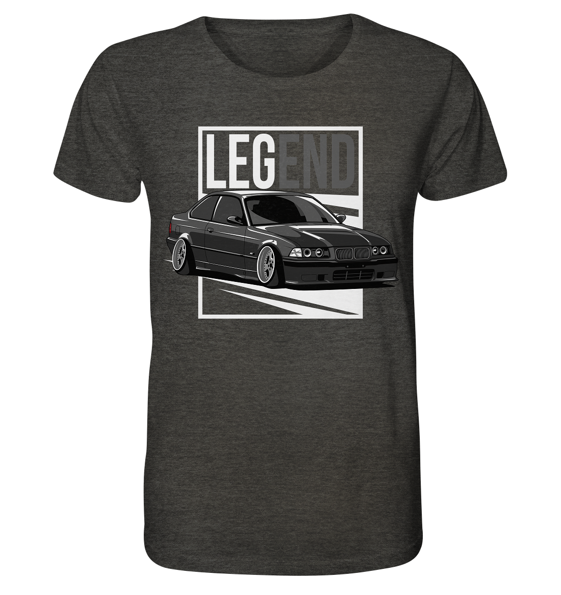 COD_BGKE36LEGEND - Organic Shirt (meliert)