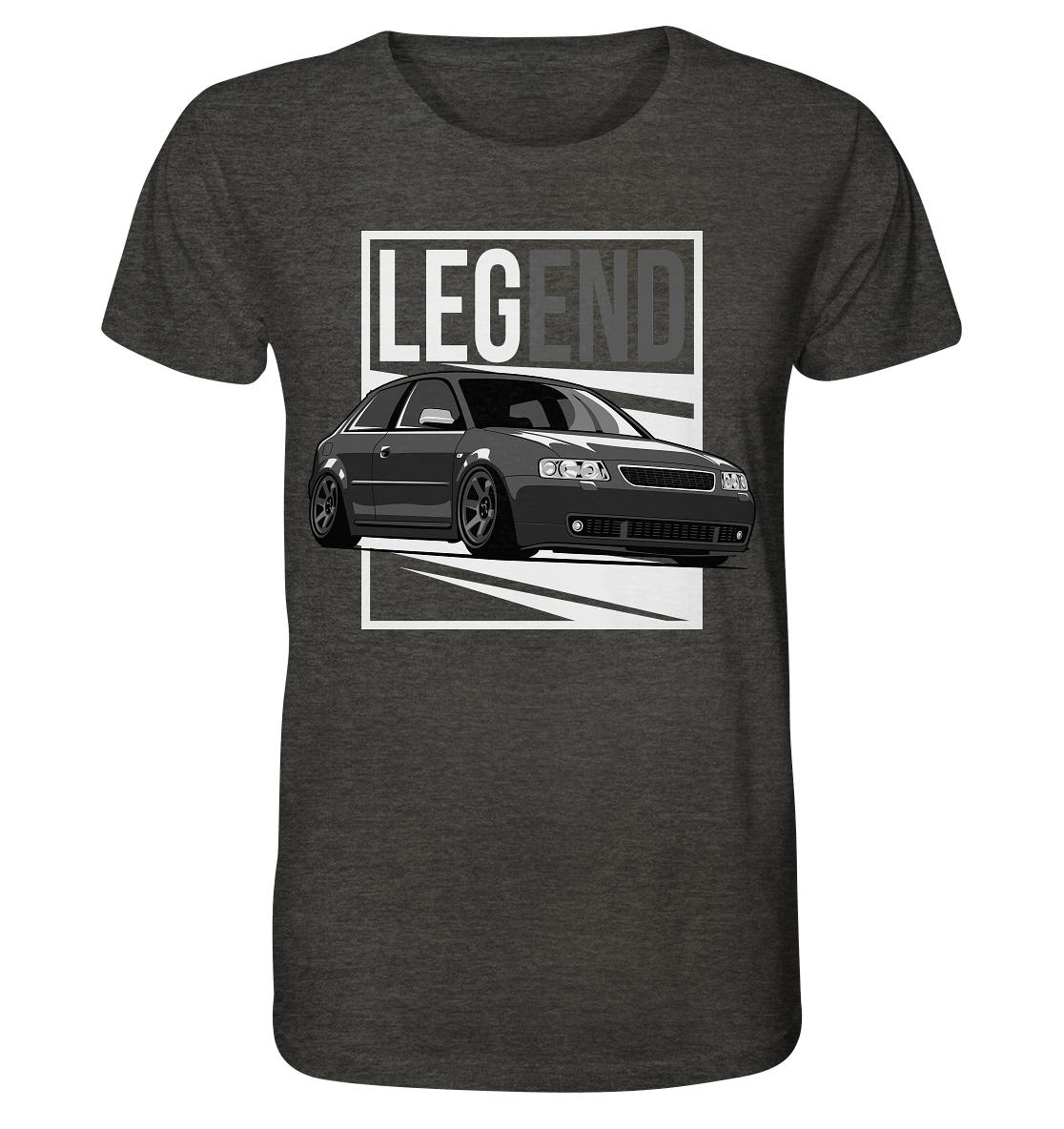 COD_AGKS38LLEGEND - Organic Shirt (meliert)