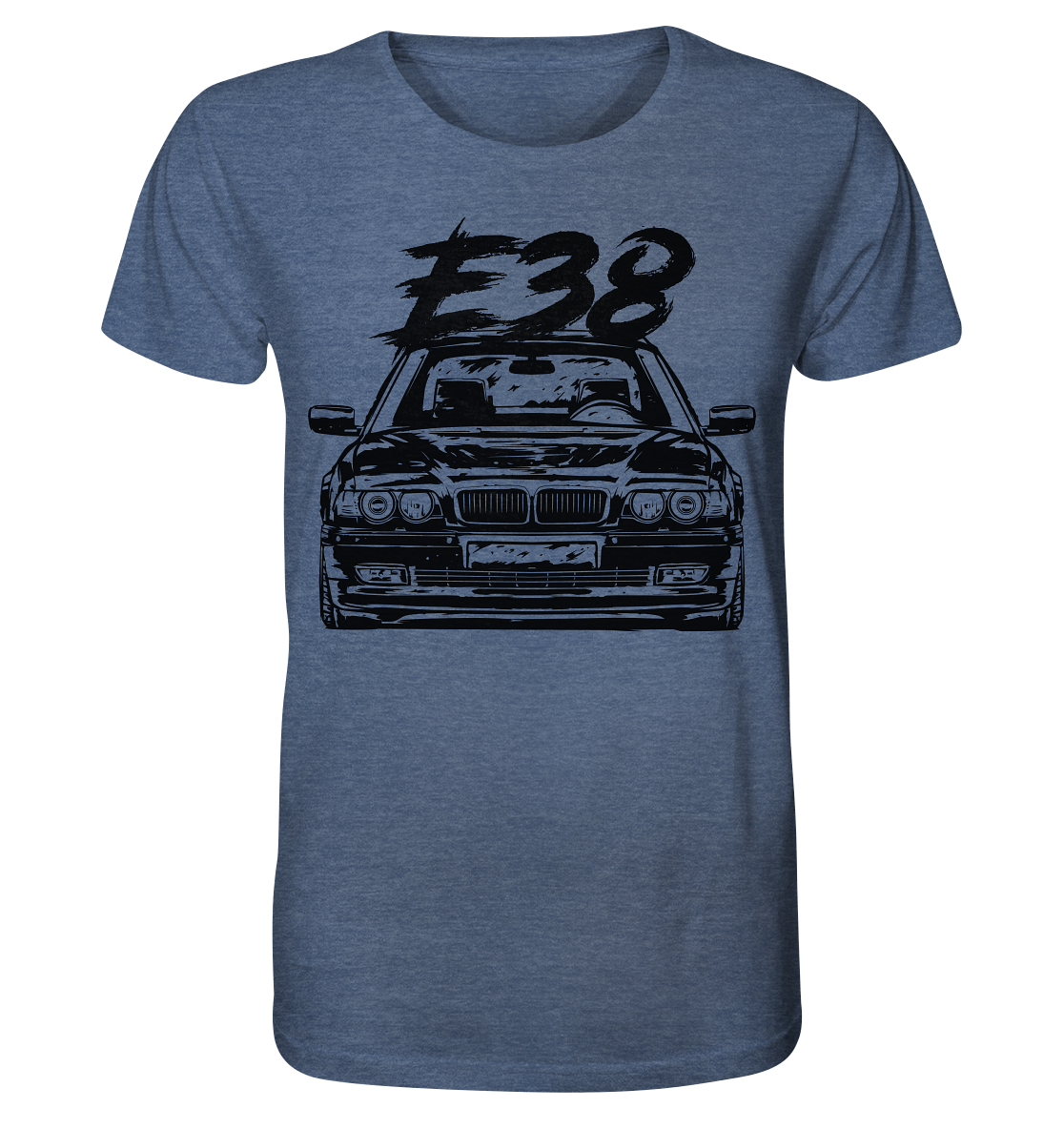 COD_BGKE38FULLDIRTY - Organic Shirt (meliert)