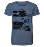 Lade das Bild in den Galerie-Viewer, COD_HGKI40FLOLS - Organic Shirt (meliert)
