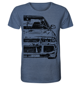 COD_MGKLE3OLS - Organic Shirt (meliert)