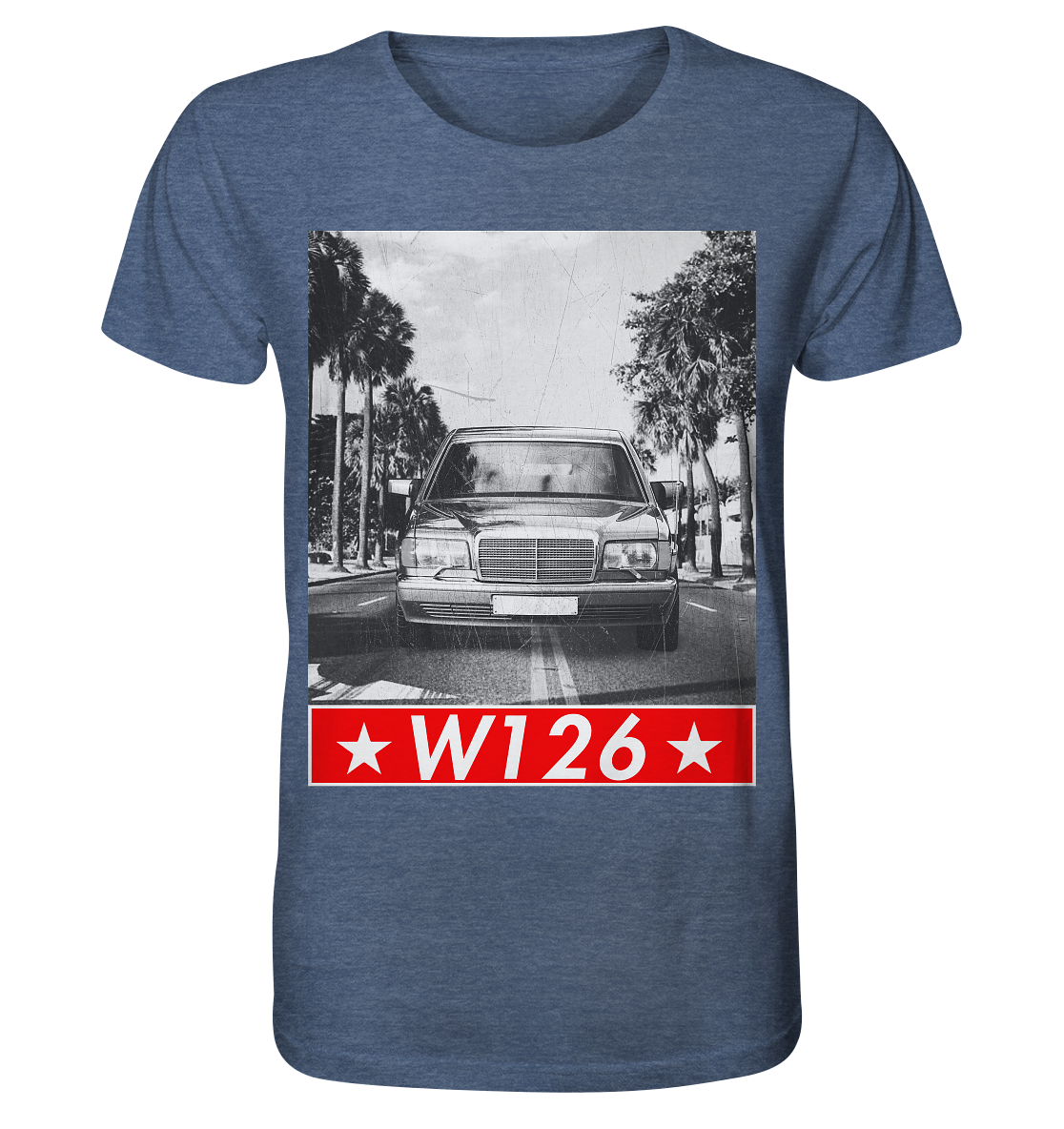 COD_MGKW126PBRS - Organic Shirt (meliert)