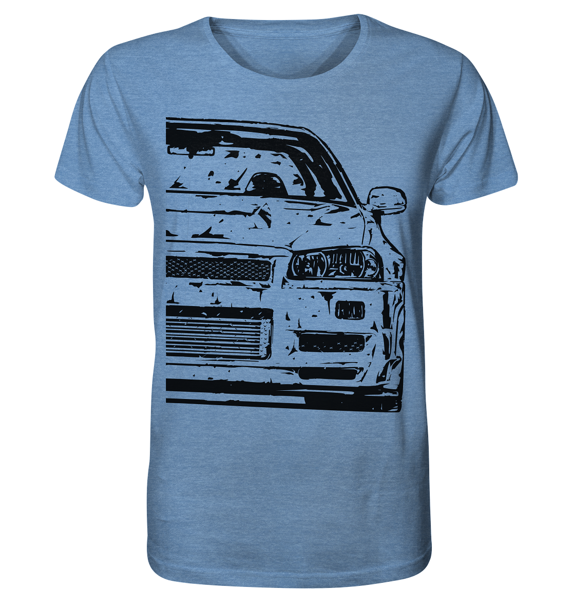 COD_NGKSR34 - Organic Shirt (meliert)